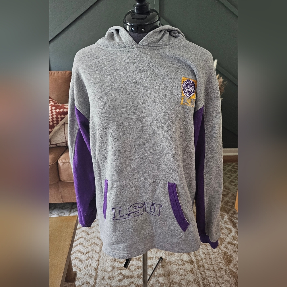 Vintage LSU Hoodie From The 90s